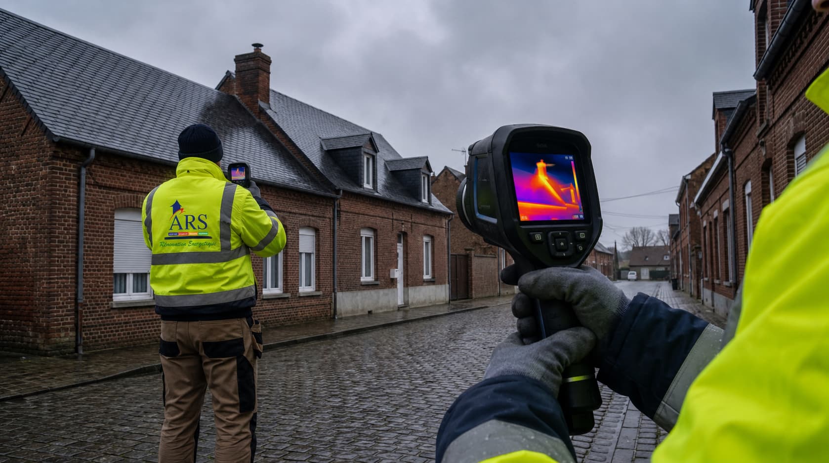 Diagnostic thermique réalisé par ARS Toiture