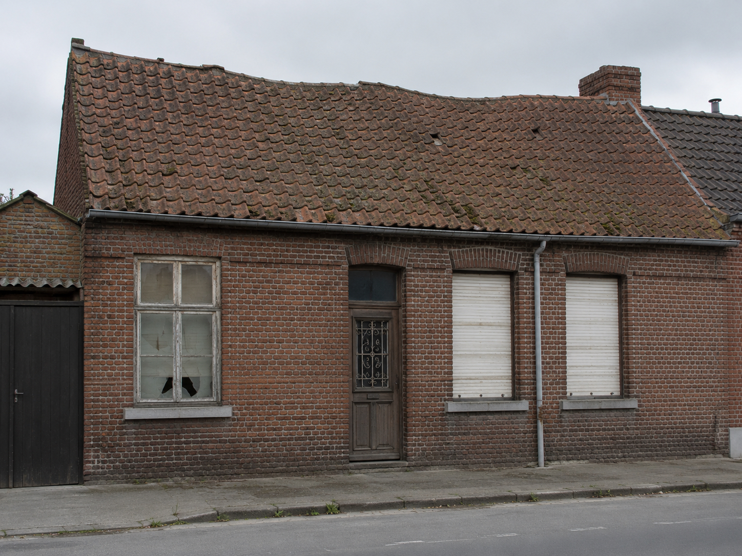 Toiture avant réfection