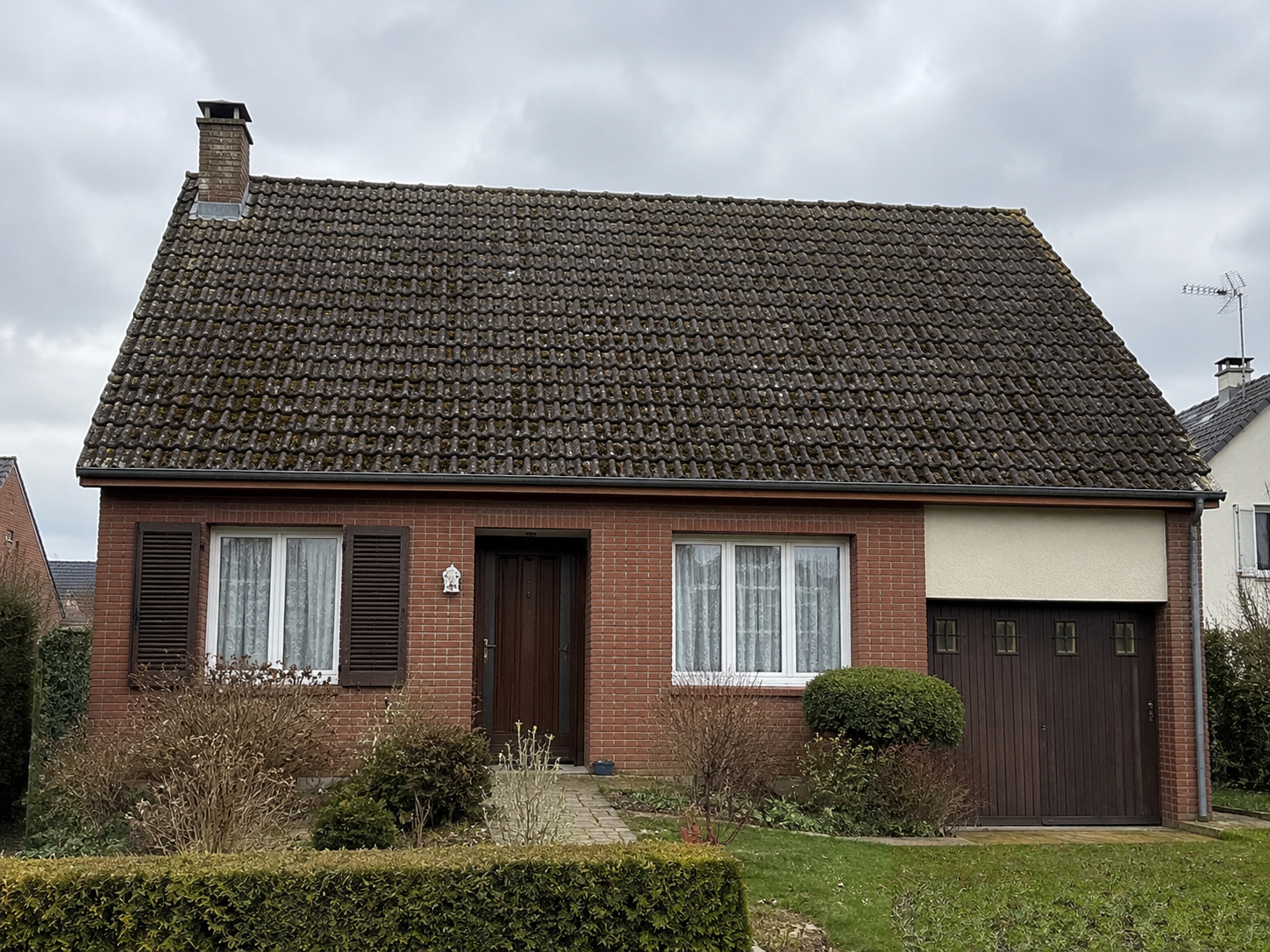 Toiture avant rénovation
