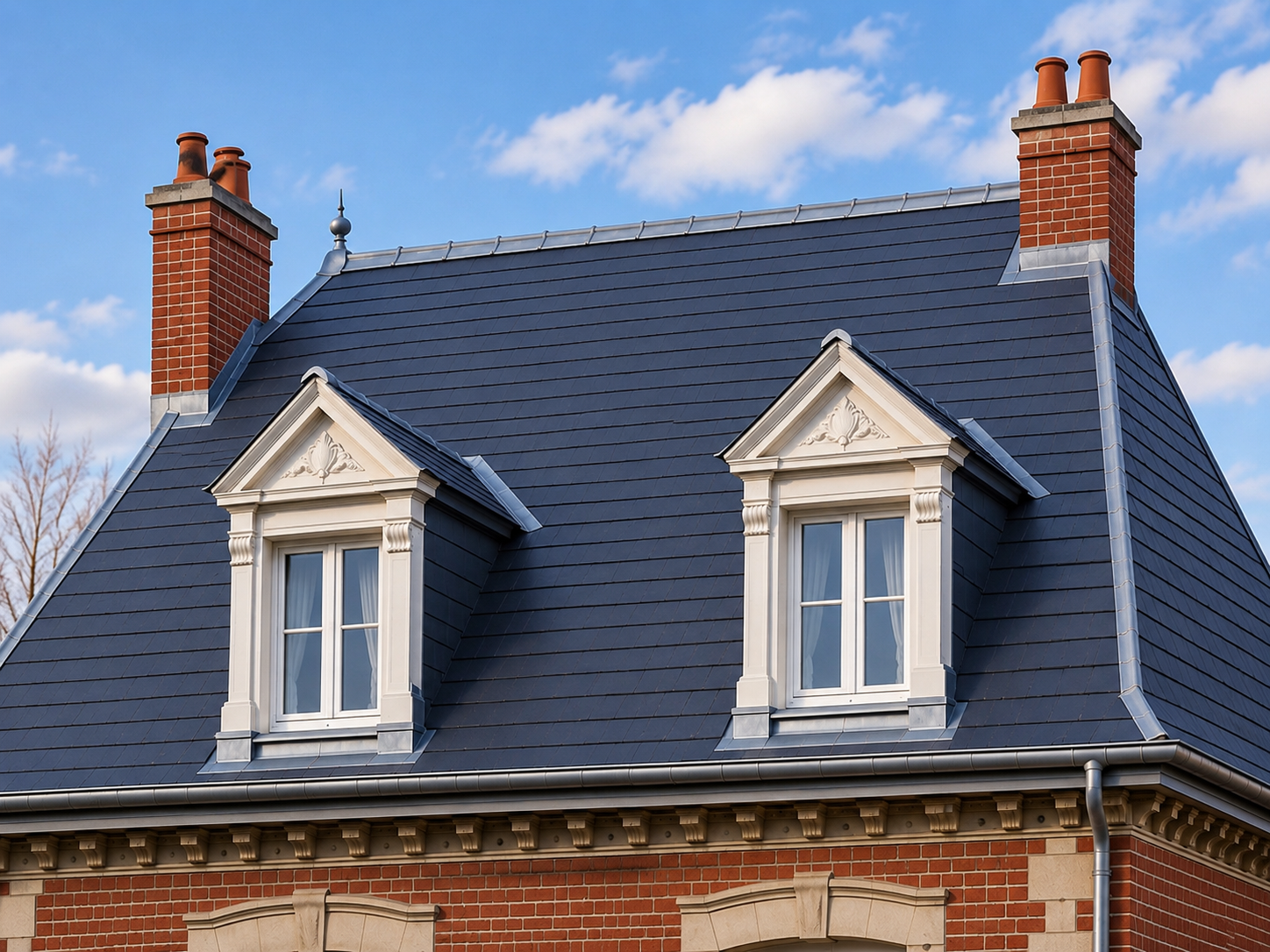 Toiture rénovée