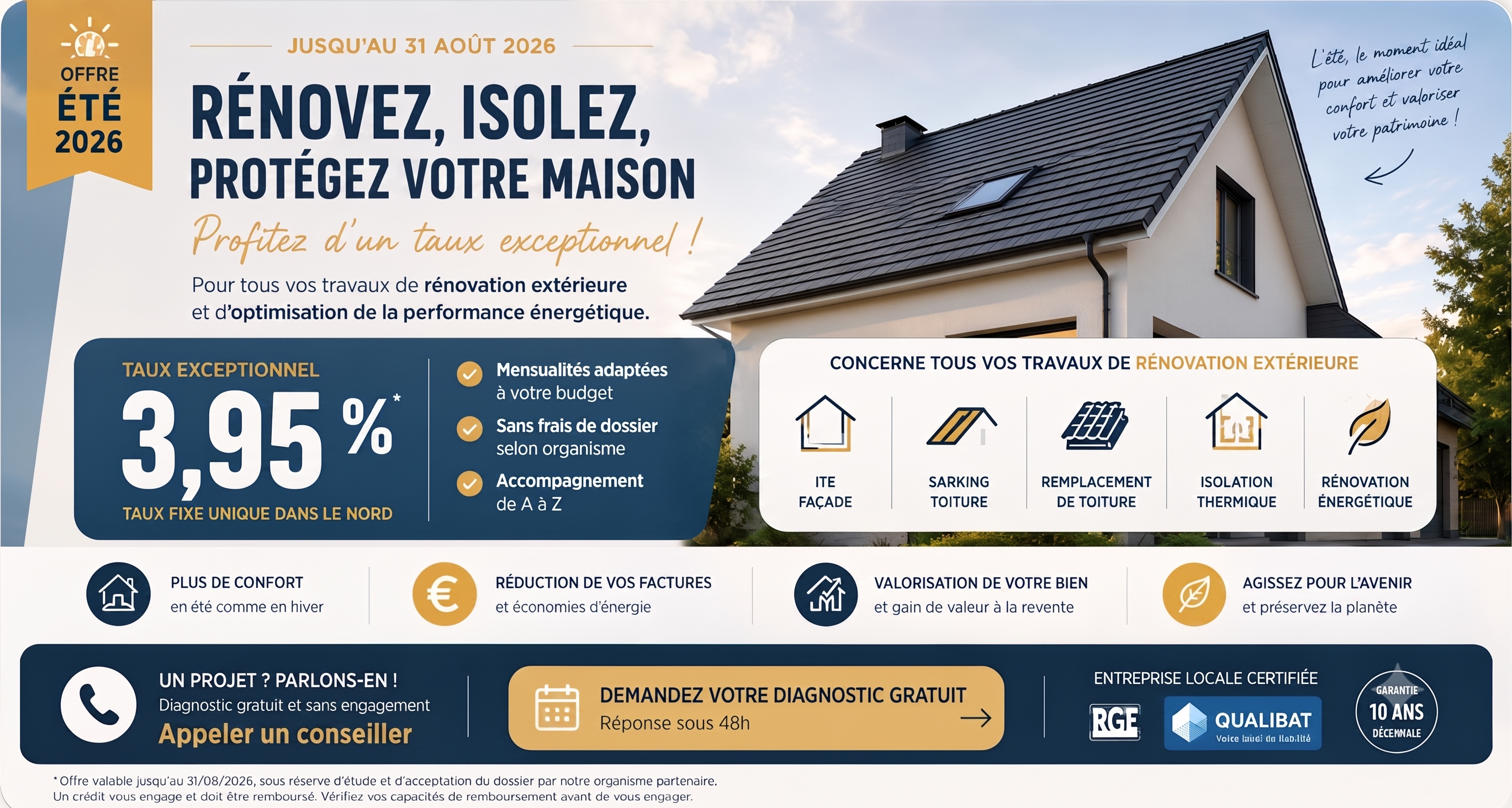 Offre financement été — cliquez pour nous contacter